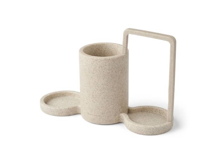 Humdakin - Geschirrspülhalter aus Sandstein, natur
