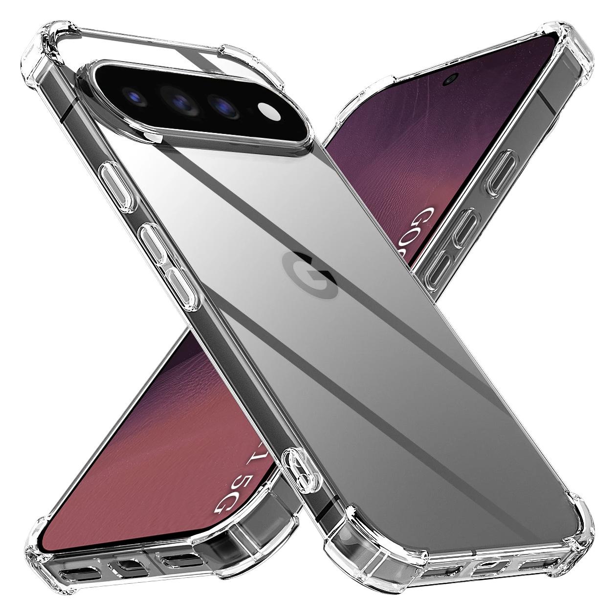 Techsuit - Stossfestes klares Silikon - Google Pixel 11 - Transparent (Google Pixel 11) (72340727)