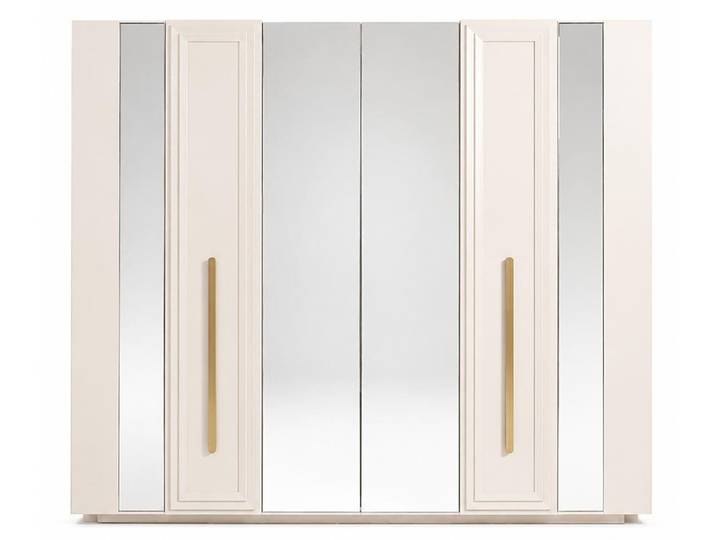 JVmoebel Kleiderschrank Kleiderschrank Weiß Modern Stil Schlafzimmer Minimalistisch (1-tlg)