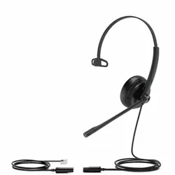 Yealink YHS34 Lite (Kabelgebunden), Office Headset, Schwarz