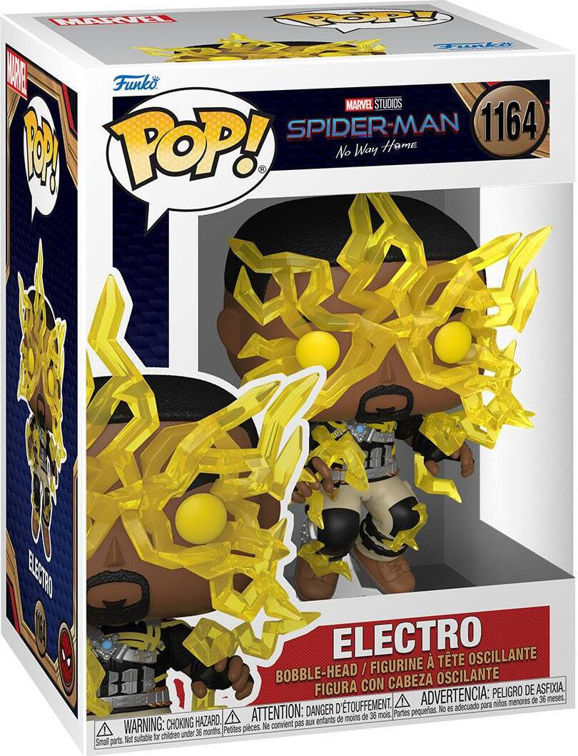 Funko Pop! Marvel Spider-Man: No Way Home - Electro 1164 - Vinyl figuur