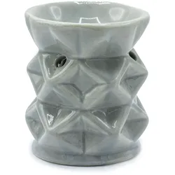 Oil Burner Geometric - Grey