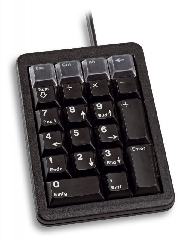 Cherry G84-4700 Keypad Tastatur kabelgebunden, Schwarz