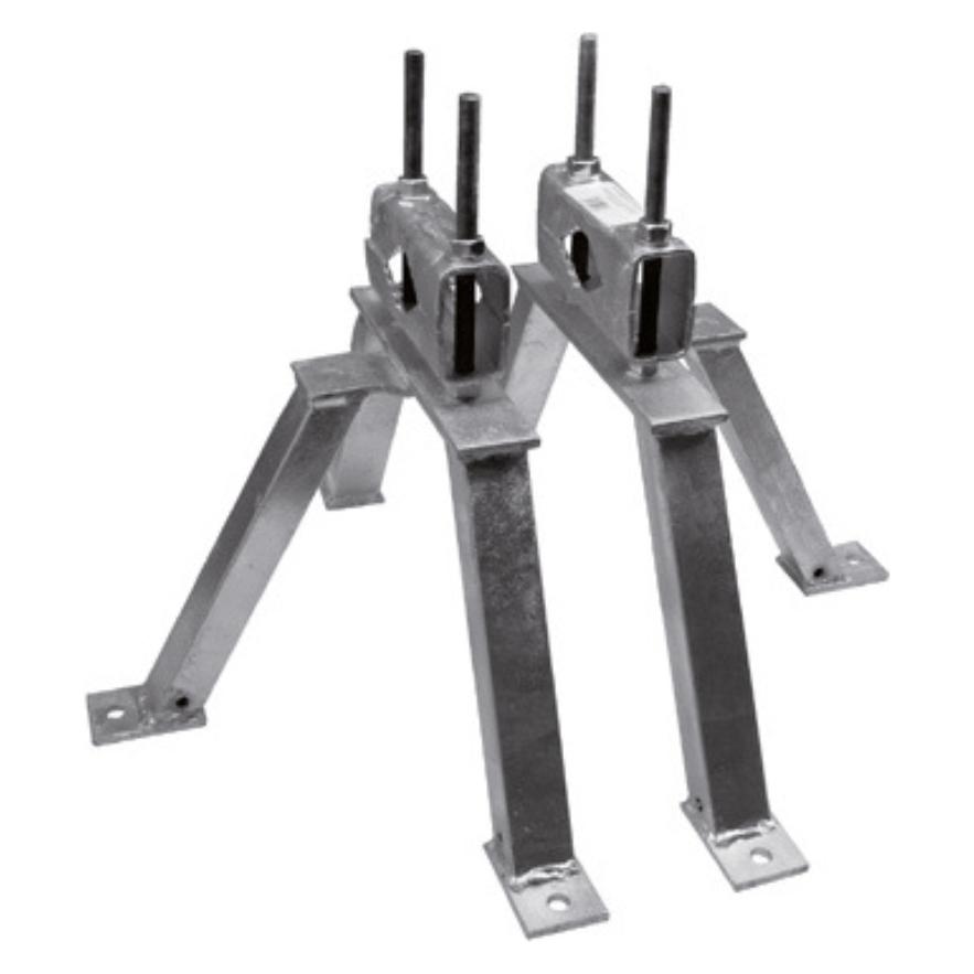 Televes Mauerhalterung für Masten bis 60 mm WA 500 (Diverse) (MAHA60500)