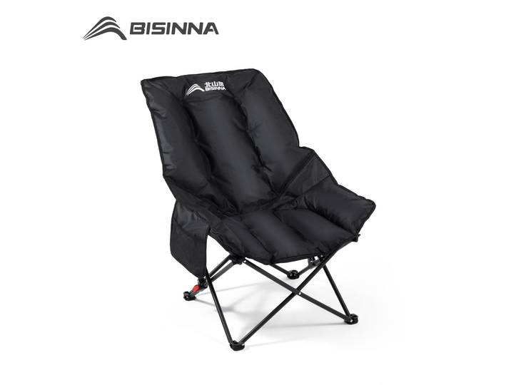 BISINNA Portable Camping lune chaise dossier haut chaise pliante dossier réglable loisirs de plein air randonnée pêche pique-nique