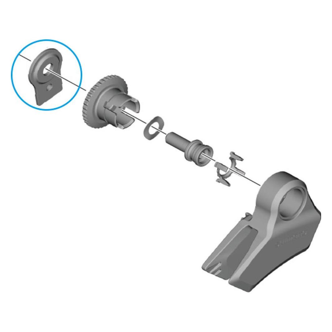 Shimano CD-EM800 Abstandhalter 55 mm Kettenlinie (39191780)