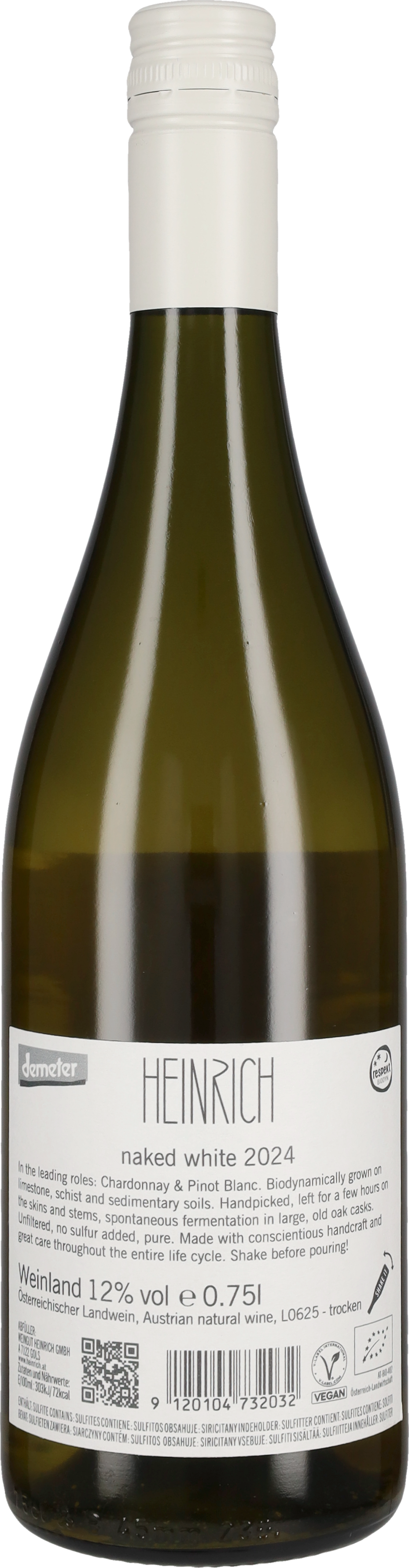 Bianco 'Naked' Weingut Heinrich 2024