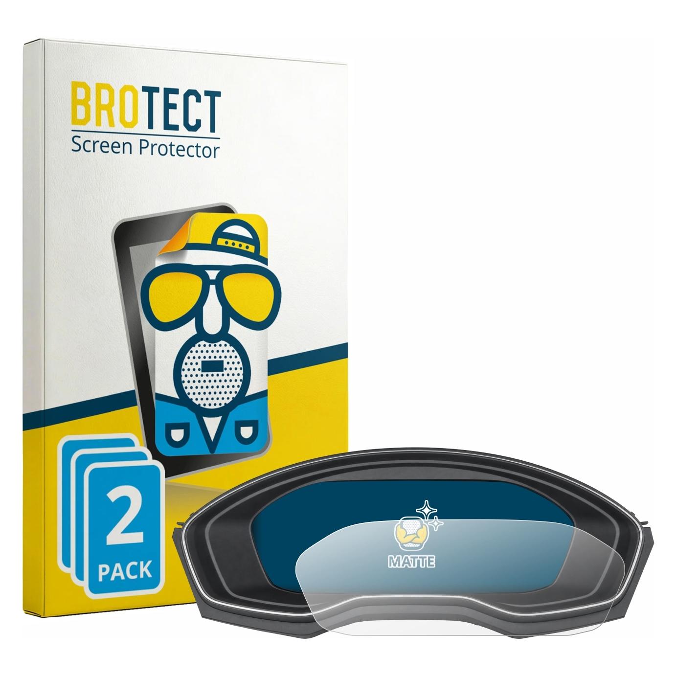 Brotect Entspiegelungsfolie für Audi A4 B9 2019-2024 Virtual Cockpit Plus 12.3" Displayschutz (1964069)