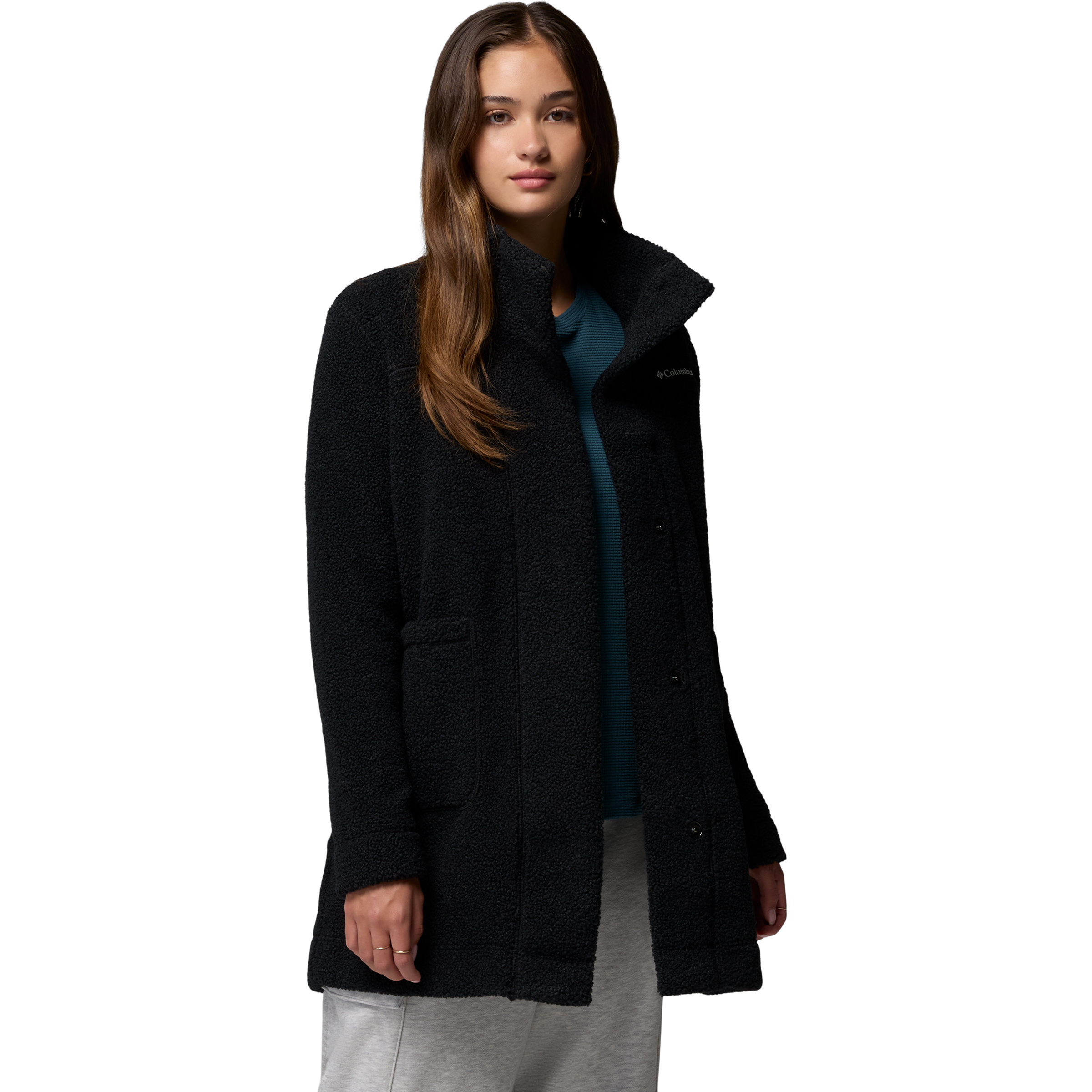 Columbia Panorama Mantel Damen Parkas & Mäntel schwarz Größe S Lifestyle Hautfreundlich