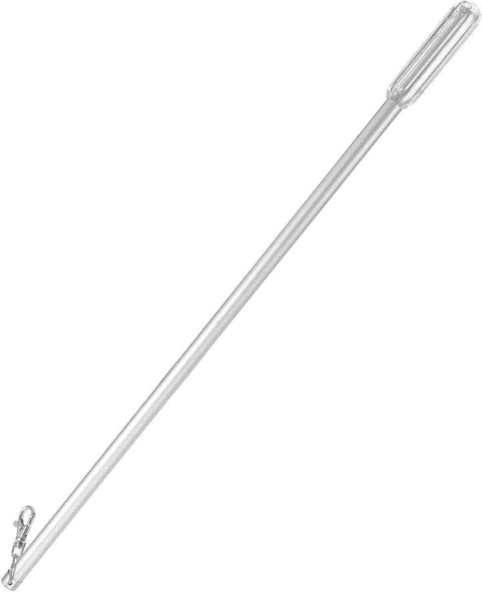 Zilveren Gordijntrekker van Aluminiumlegering - 50 cm