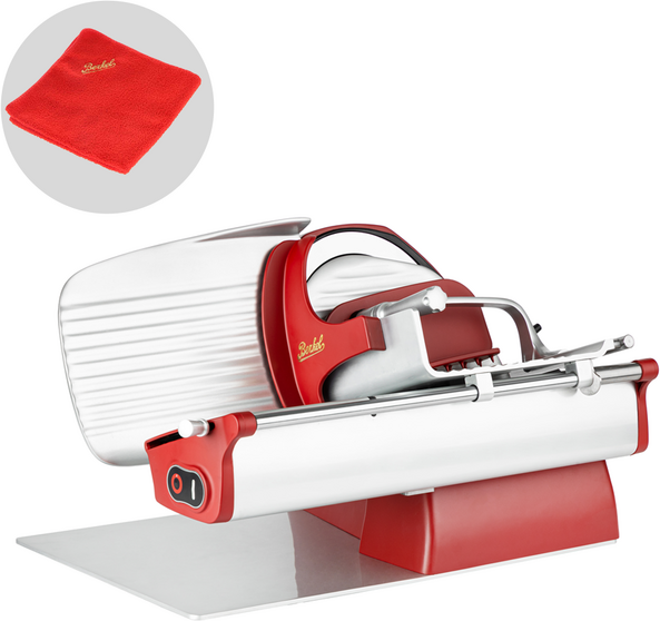 Berkel Home Line Plus 200 mattrot - Aufschnittmaschine mit 195-mm-Messer