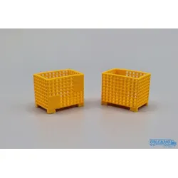 MSM Modelle Gitterbox 2 Stück gelb 5471/03