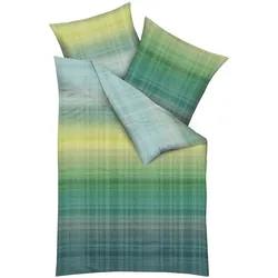 Kaeppel, Bettwäsche, Colorful Checks grün (Bettwäsche Set, 135x200 cm, 80x80 cm)