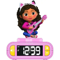 Lexibook, Wecker, Gabby’s Dollhouse - Alarm Clock with Night light and sounds (80114)