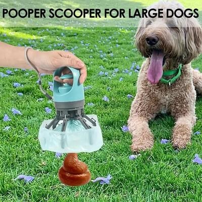 Uplifted Goods Portable Dog Poop Scooper Tool Portable Dog Poop Scooper Tool
