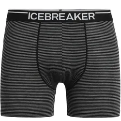 Icebreaker Herren Anatomica Boxers - M - Gritstone HTHR