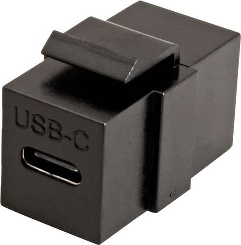 Value 25.99.8210 USB 3.2 Gen 2-Einbaumodul (USB 3.1) Keystone Unbestückt 1St.