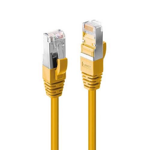 LINDY 45981 RJ45 Patchkabel CAT 6 S/FTP 1.00m Gelb 1St.