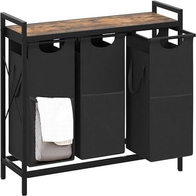 NO "3 Gal Laundry Basket with Large Desktop Sorter for Laundry Room organization - 39.76""L x 13.39""W x 28.27""H"