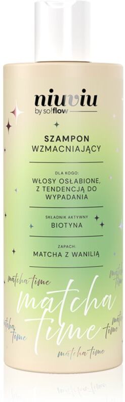so!flow Matcha Time Strengthening Shampoo shampoing fortifiant pour cheveux affaiblis 300 ml