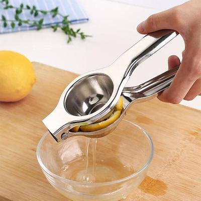 Edelstahl-Zitronenclip-Obst-Entsafter Granatapfel-Orangen-Extruder kleiner Haushaltsentsafter