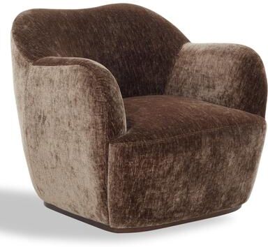"SAFAVIEH Couture Elizandra Chenille Swivel Accent Chair - 32""W x 34""D x 29""H"