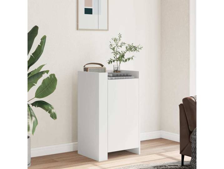 vidaXL Sideboard Blanc 45x35x75 cm Bois composite