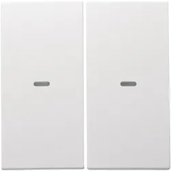 Berker 80960399 Abdeckung 2f. Tastsen.-Mod. S/B pw-ma