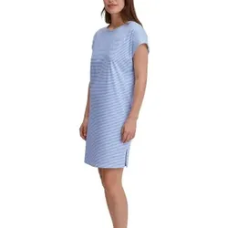 Calida Lovely Nights Short Sleeve Nightdress Hellblau Baumwolle X-Small Damen