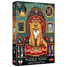 Trefl Puzzle 1000 - Magic Collection - Magische Katzen 300353