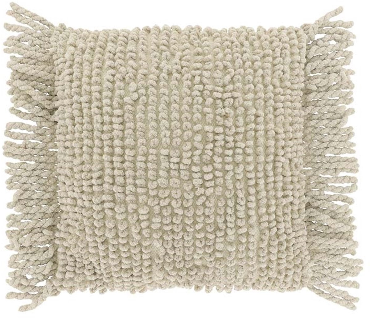 Unique Living Sierkussen Libby - Dove White - 45 x 45 cm
