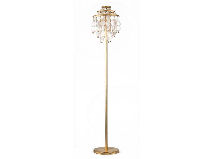STEHLEUCHTE Goldfarben Beige L: 30 cm