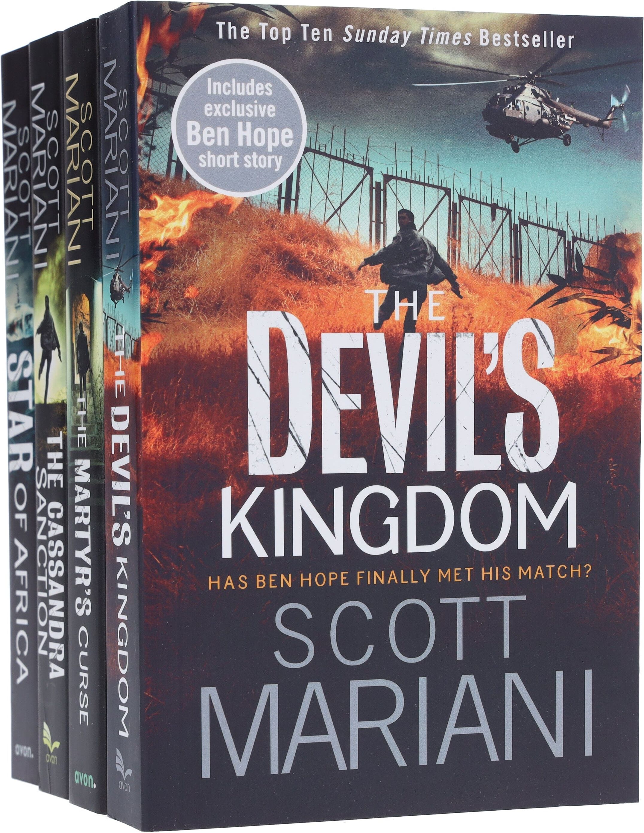 Ben Hope Thriller Series By Scott Mariani (Book 11-14) Collection 4 Books Set - Fiction - Paperback HarperCollins Publishers