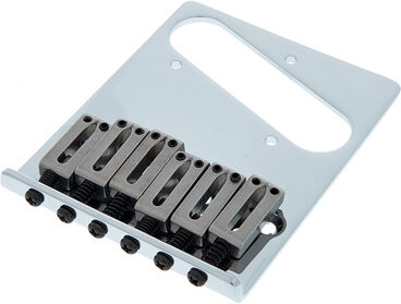 Harley Benton Parts Standard T-Style Bridge Chrom