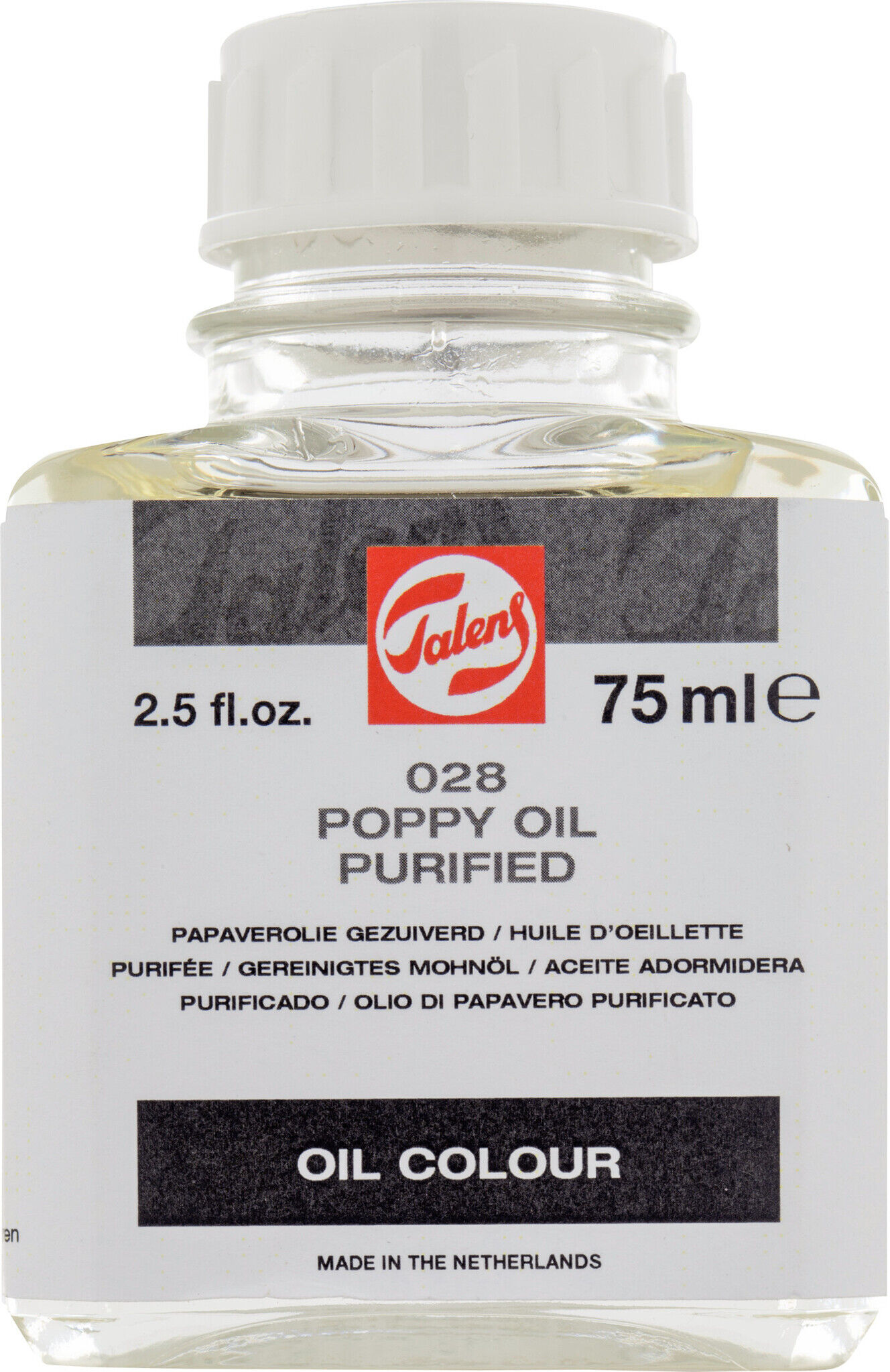 Talens Papaverolie - 75 ml - 028   8712079017002   Verf