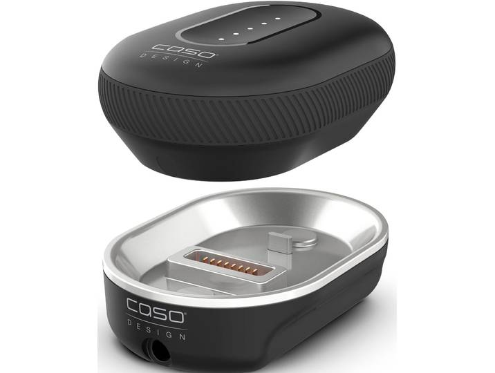 CASO Schnelllade-Gerät Click & Charge/ 3623 für Standmixer, Stabmixer, Handmixer , schwarz, B:10cm H:7cm T:5,2cm, Ladegeräte, inkl. Akku, Schnelllade-Gerät