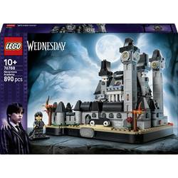 LEGO WEDNESDAY 76788 LEGO® Wednesday Nevermore Academy; Fantasy-Bauspielzeug; Mikromodell mit den Mikrofiguren Wednesday Addams und Enid Sinclair