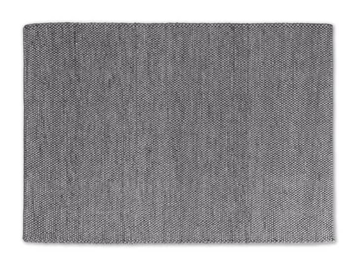 Schöner Wohnen Kollektion natürlicher Teppich Wohnzimmer, Schlafzimmer, Hochflorteppich, handgewebter Teppich, Elegante Farbe, lebhafter Teppich, Teppich anthrazit, 140x200 cm