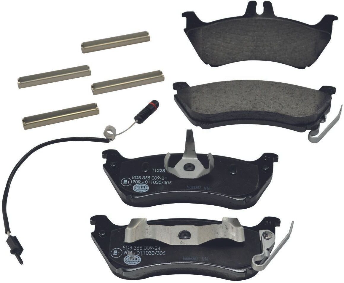 HELLA 8DB 355 009-241 Brake pad set