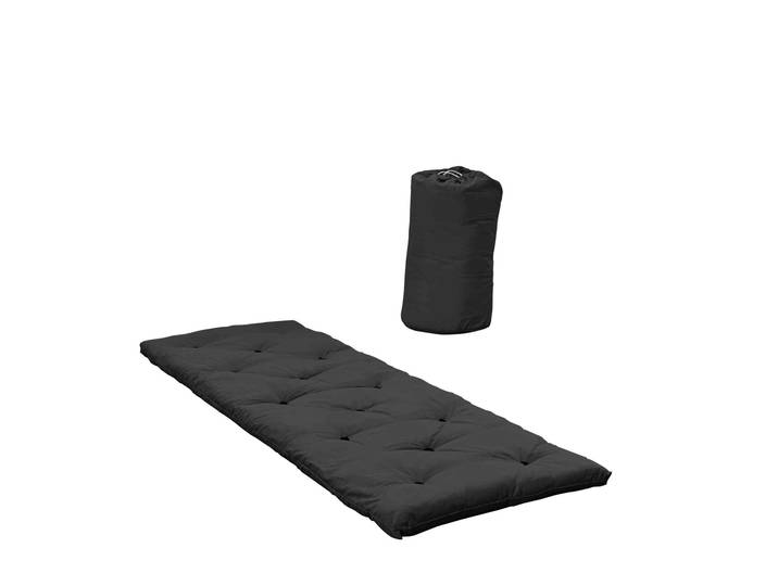 Matelas futon de voyage 1 pers. 70x190 cm anthracite