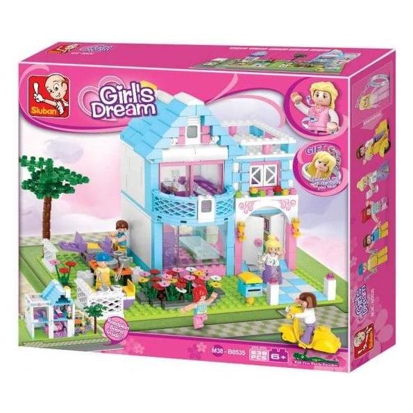 Sluban GIRLSDREAM GARDEN VILLA 539PCS M38-B0535 (6938242953058)