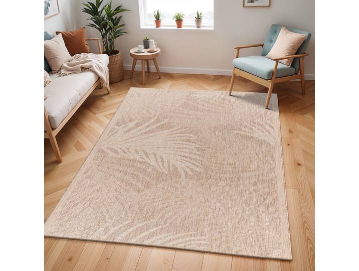 Teppich LIVABLISS LINZ , beige, B:200cm H:4,1mm L:275cm, Polypropylen (PP), Teppiche, Teppich
