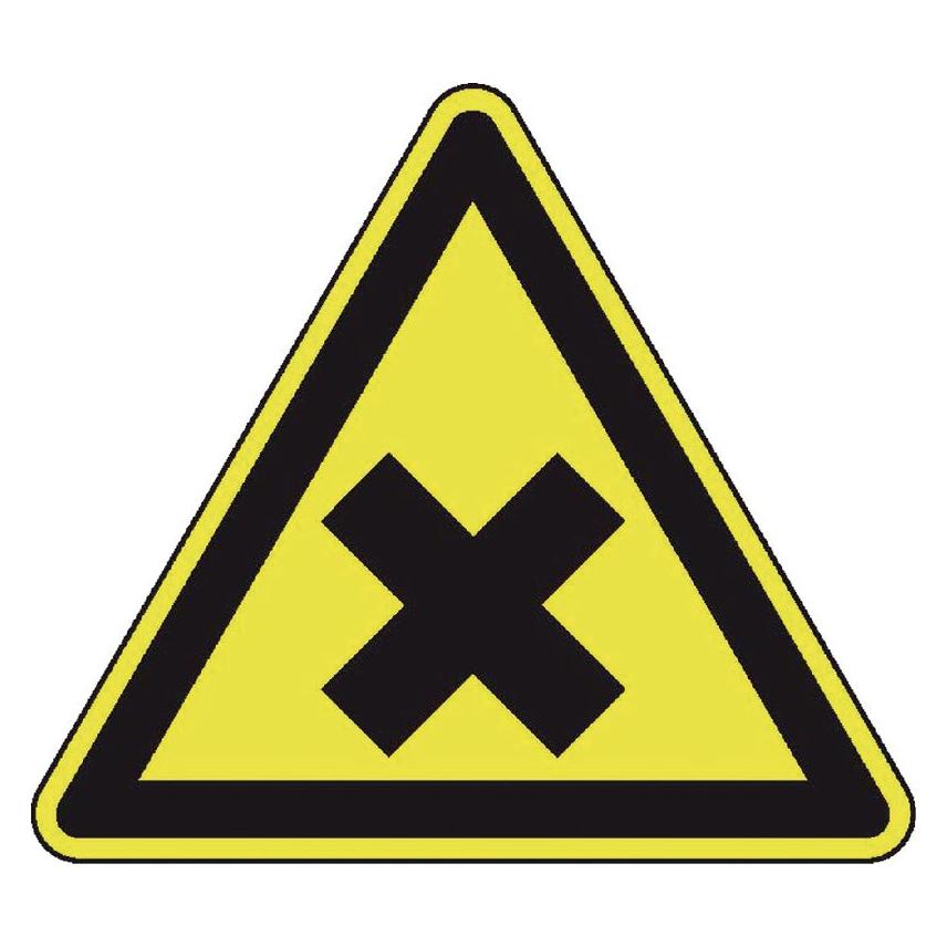 BRW Warnschild Gesundheitsschädlich-Reizend - 10 cm (538010.3100)