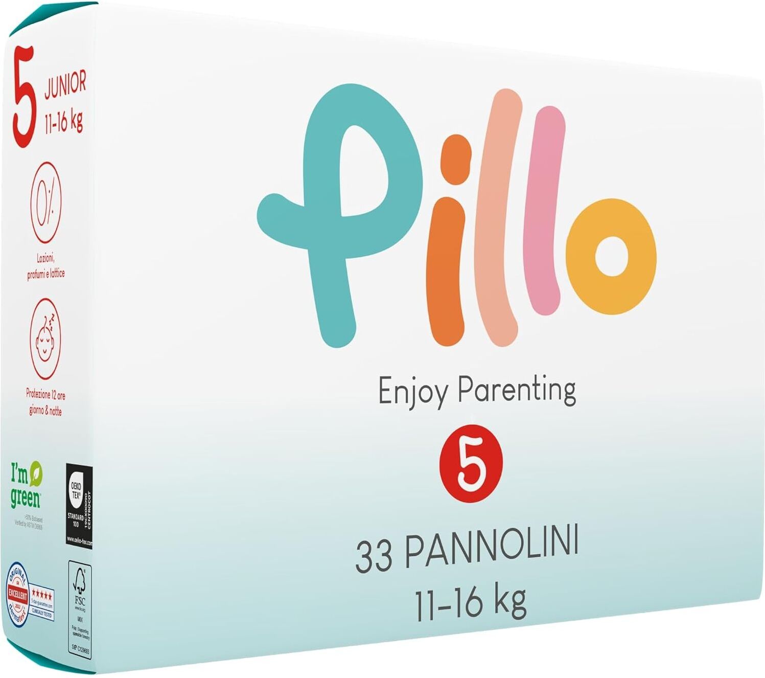 Pannolini Pillo 00224 ENJOY PARENTING misura 5 Junior