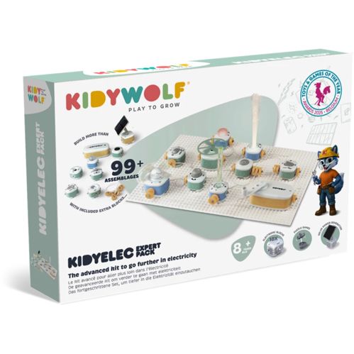 Kidywolf Elektrizität- Experimentierkasten 18-tlg.