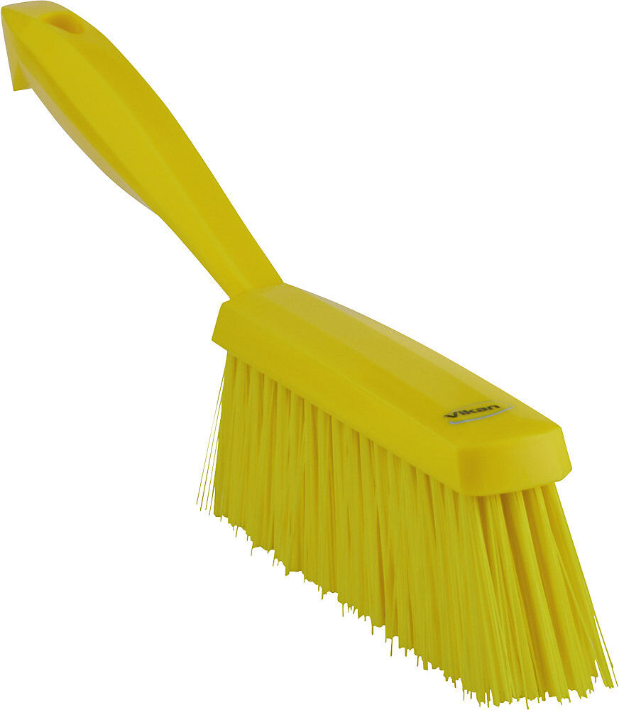 Handfeger, lebensmittelecht, medium, VE 15 Stk, gelb Vikan