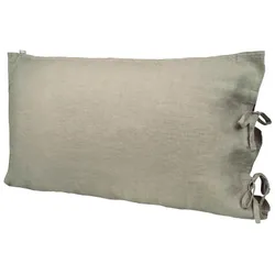 KISSENBEZUG reines Leinen leinen-taupe 40/60 cm