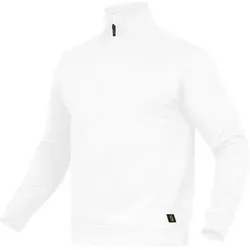 Zip-Sweatshirt-Flex-Line Weiß, Größe L - weiss - L