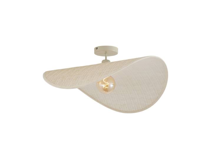 Plafonnier moderne beige 65cm - Hat