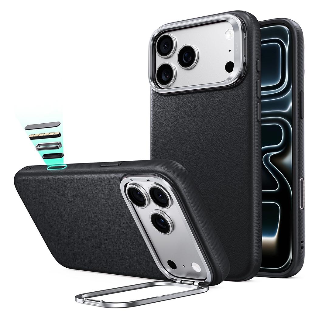 ESR - Atelier Magnetständer - iPhone 18 Pro Max / iPhone 17 Pro Max - Schwarz (Apple iPhone 17 Pro Max, Apple iPhone 18 Pro Max) (1A91600102)